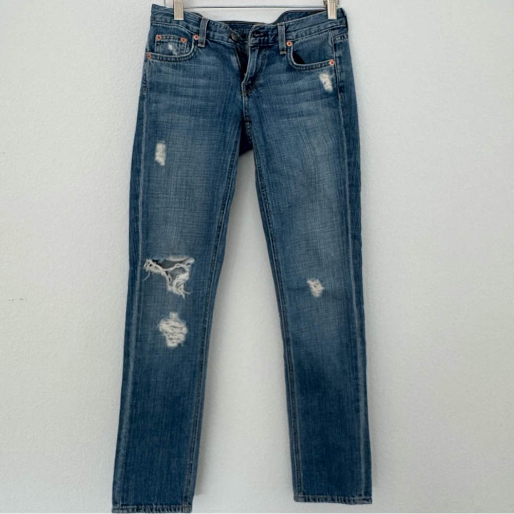 Jcrew Women's Matchstick Distressed Jeans.  Size 24